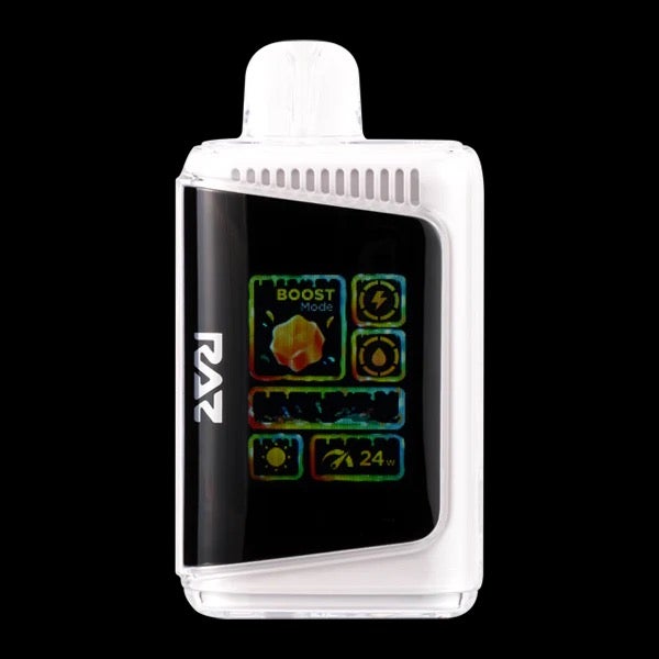 Raz White Yummy Grape Flavor White Grape Gush RAZ LTX DC25000 Vape